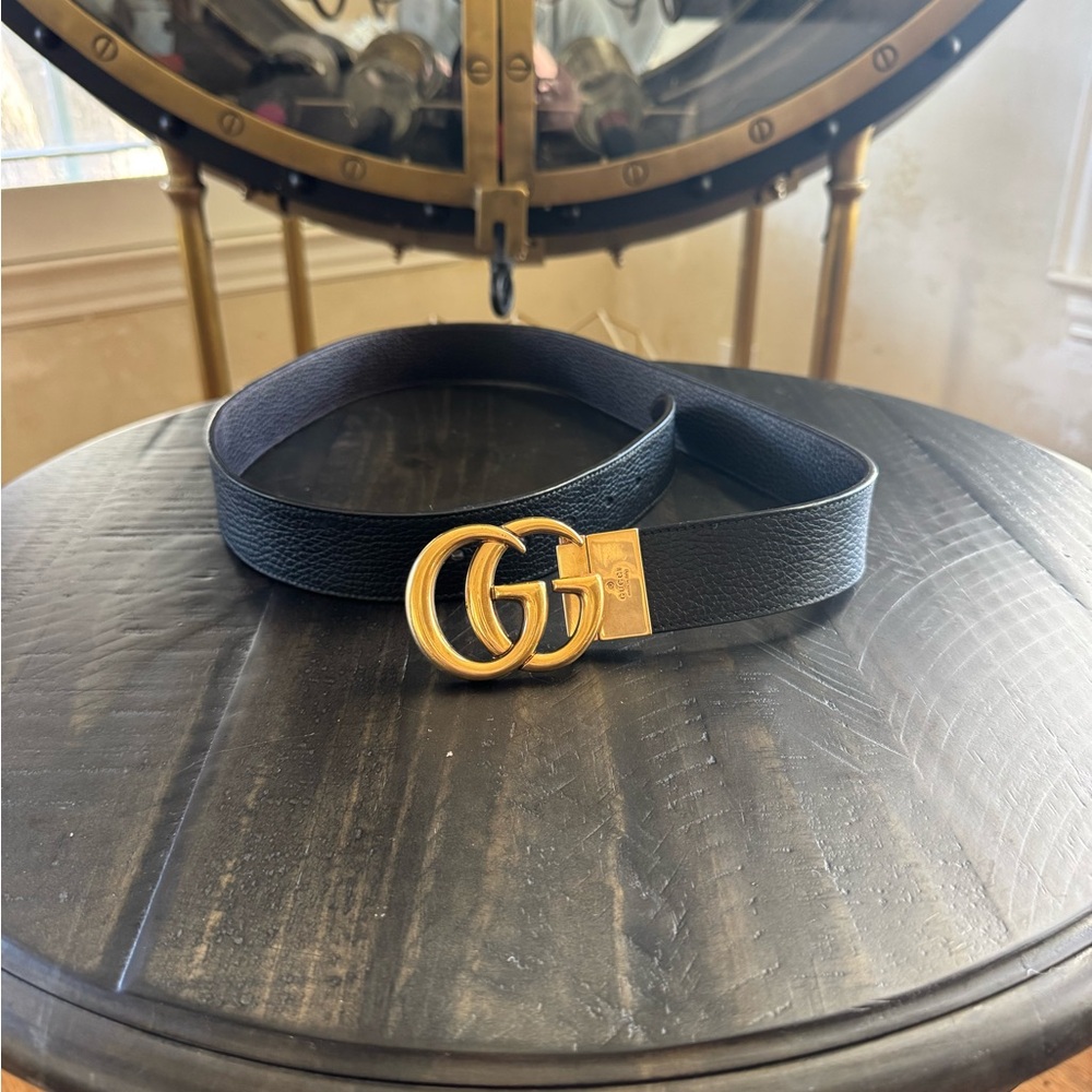 Gucci GG Marmont Reversible Black/Brown Belt